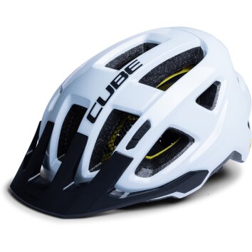 Cube Helmet Fleet white