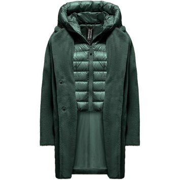 Bomboogie CW6570 307 Odessa Overcoat Fleece W deep forest...