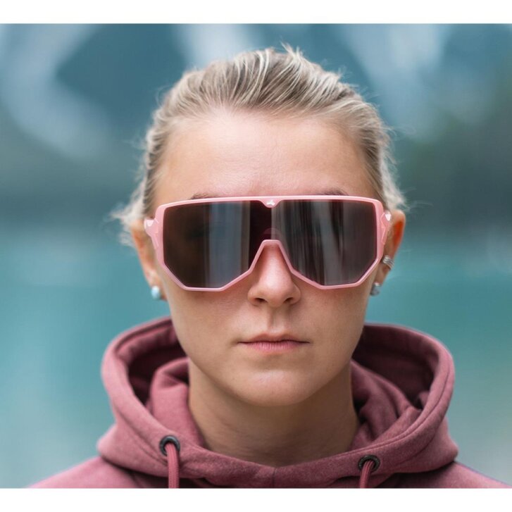 Tripoint TRIS003-PI-793 Reschen Shiny Milky Pink/Pink / Silver Mirror