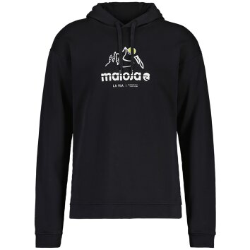 Maloja 39530 8833 Dro Organic Sweat Hoody M deep black