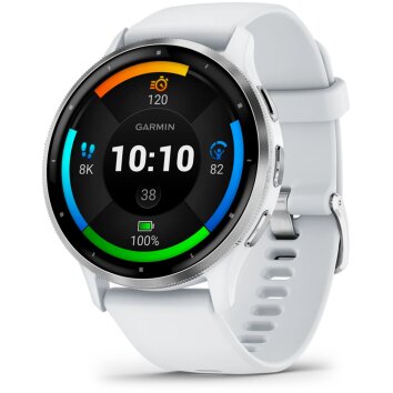 Garmin 0100278400 Venu 3 GPS whitestone / silver
