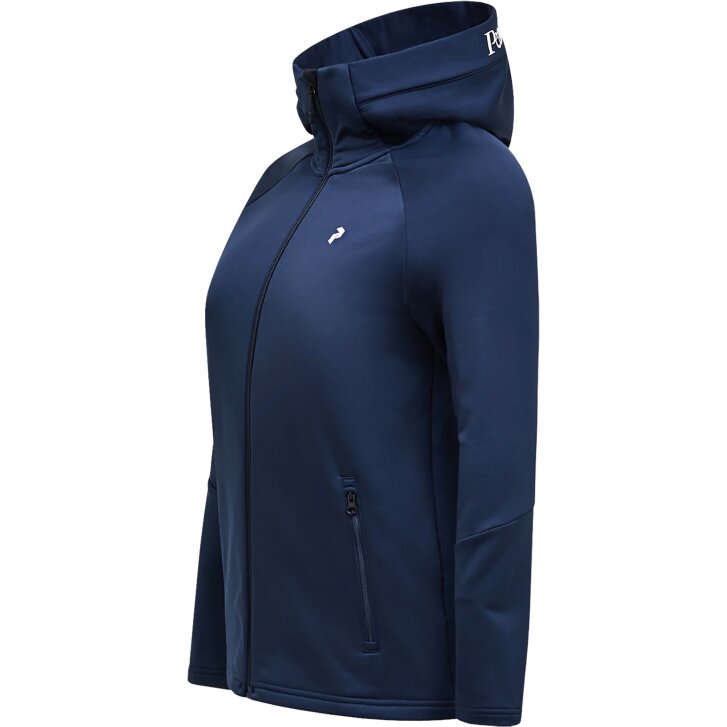 PeakPerformance G80574010 Rider Essentials Midlayer Zip Hood Jacket W blue shadow / blue shadow