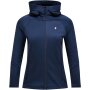 PeakPerformance G80574010 Rider Essentials Midlayer Zip Hood Jacket W blue shadow / blue shadow