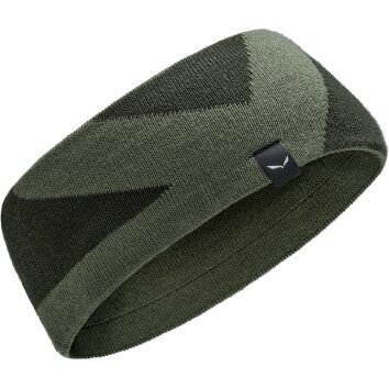 Salewa 28769 5281 Pure Merino Headband dark olive