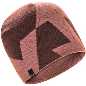 Salewa 28772 1981 Pure Reversible Wool Beanie etruscan red