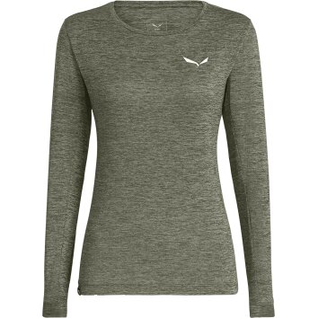 Salewa 27454 5A56 Puez Melange Dry L/S Tee W faded green...