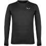 Salewa 27453 0911 Puez Melange Dry L/S Tee M black out melange