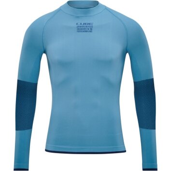 CUBE Baselayer Race Be Cool LS M blue