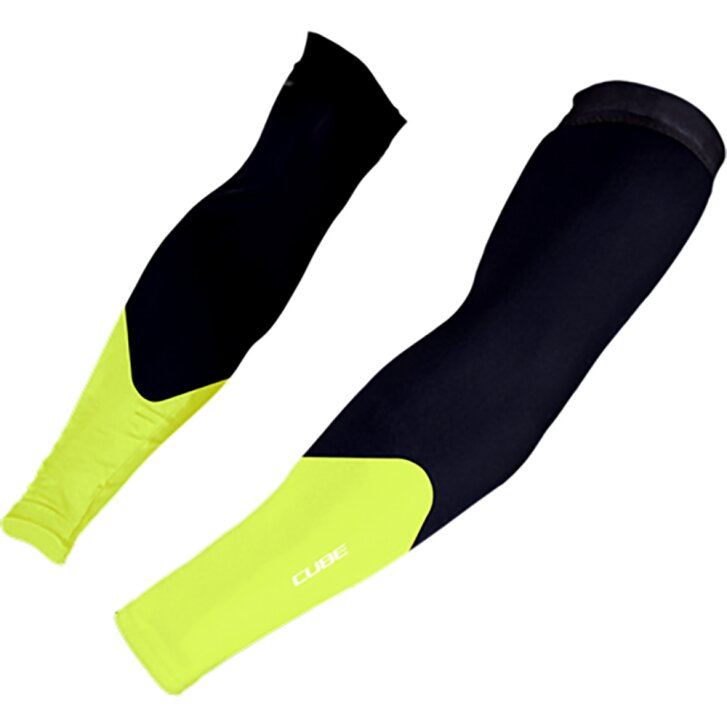 Cube Arm Warmers Safety neon yellow